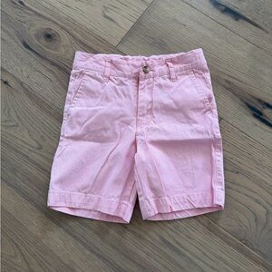 The Beaufort Bonnet Company Boys Pink Cotton Charlies Chinos Shorts Size 7